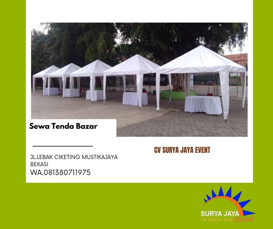 Sewa Tenda Bazar Ramadhan Siap Kirim Dan Pasang