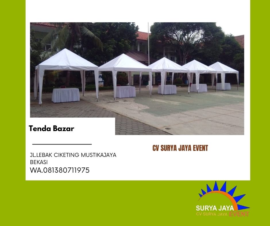 Sewa Tenda Bazar Ramadhan Siap Kirim Dan Pasang