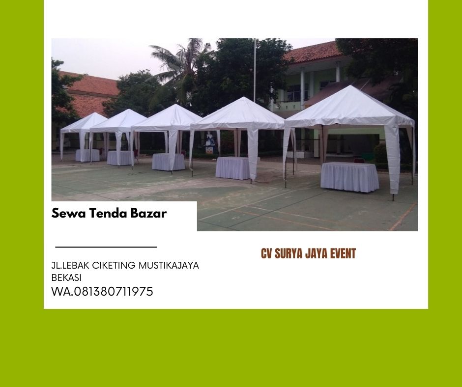 Sewa Tenda Bazar Ramadhan Siap Kirim Dan Pasang