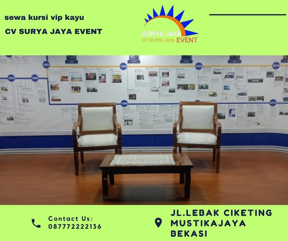 Rental Kursi Vip Kebayoran Baru Jakarta Selatan