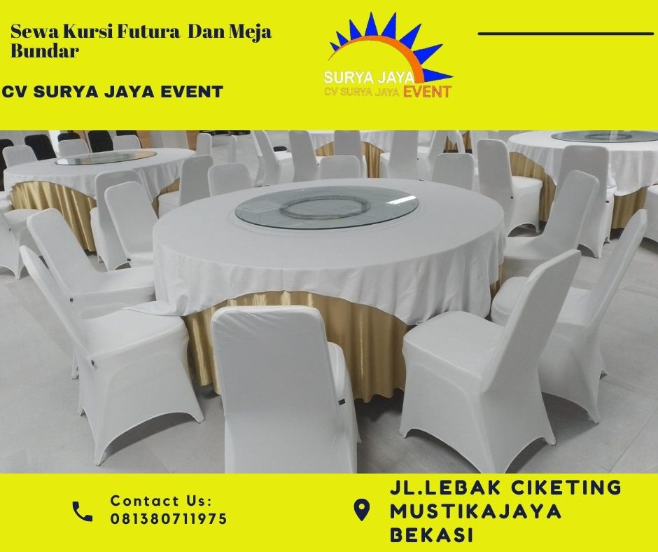 Rental Meja Bundar Dan Kursi Untuk Event Jakarta