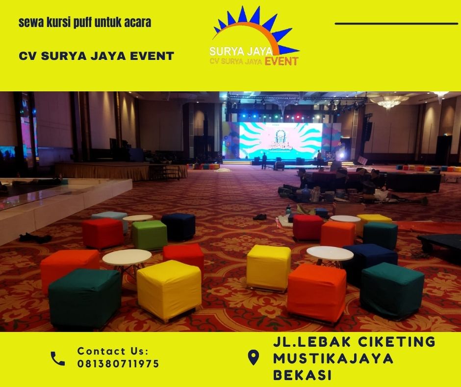 Sewa Kursi Puff Di Jakarta Pusat
