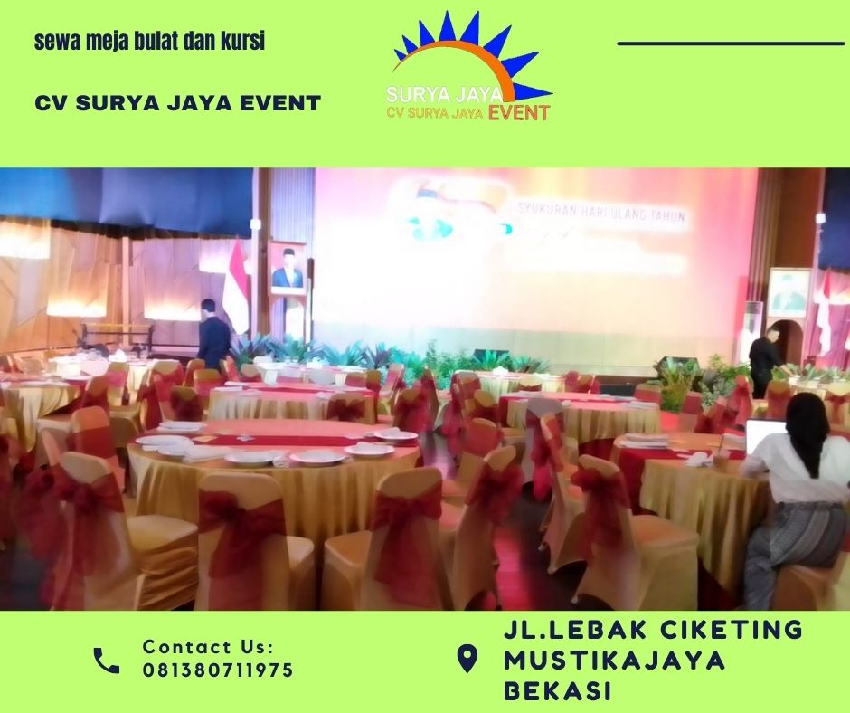 Sewa Alat Pesta Di Jakarta Selatan