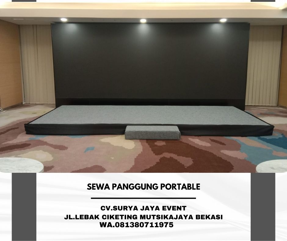Sewa Panggung Jati Padang Pancoran Jakarta Selatan