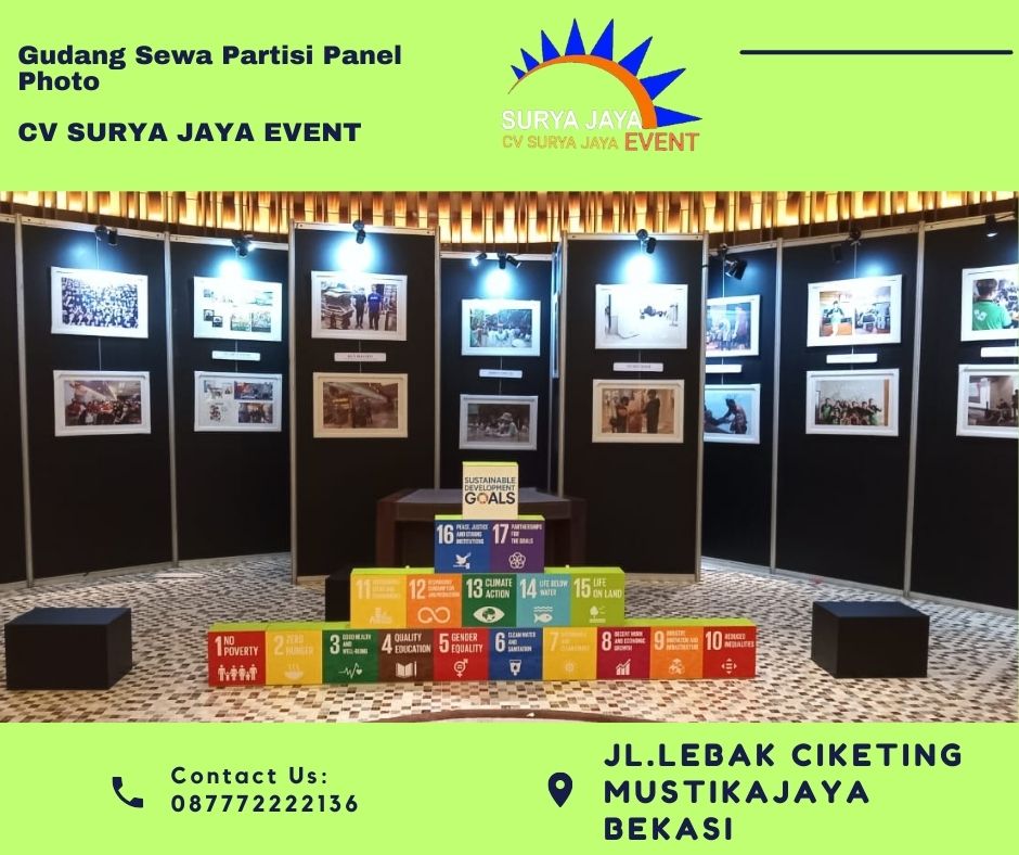 Sewa Partisi Panel Photo Pameran Jakarta Bekasi