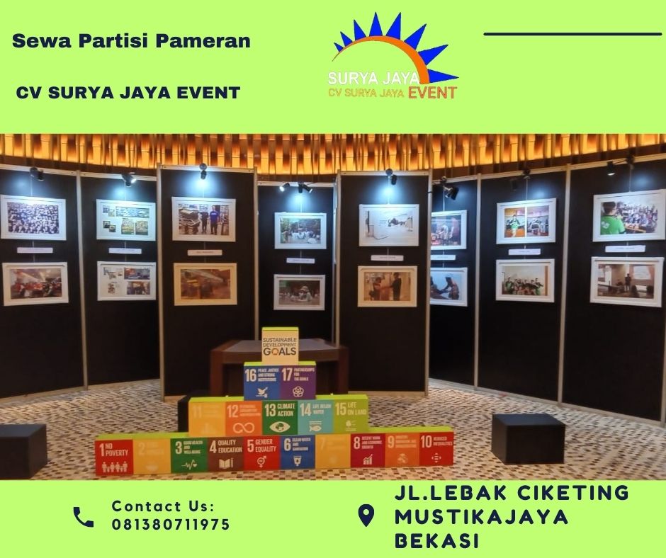 Sewa Partisi Panel Photo Pameran Jakarta Bekasi