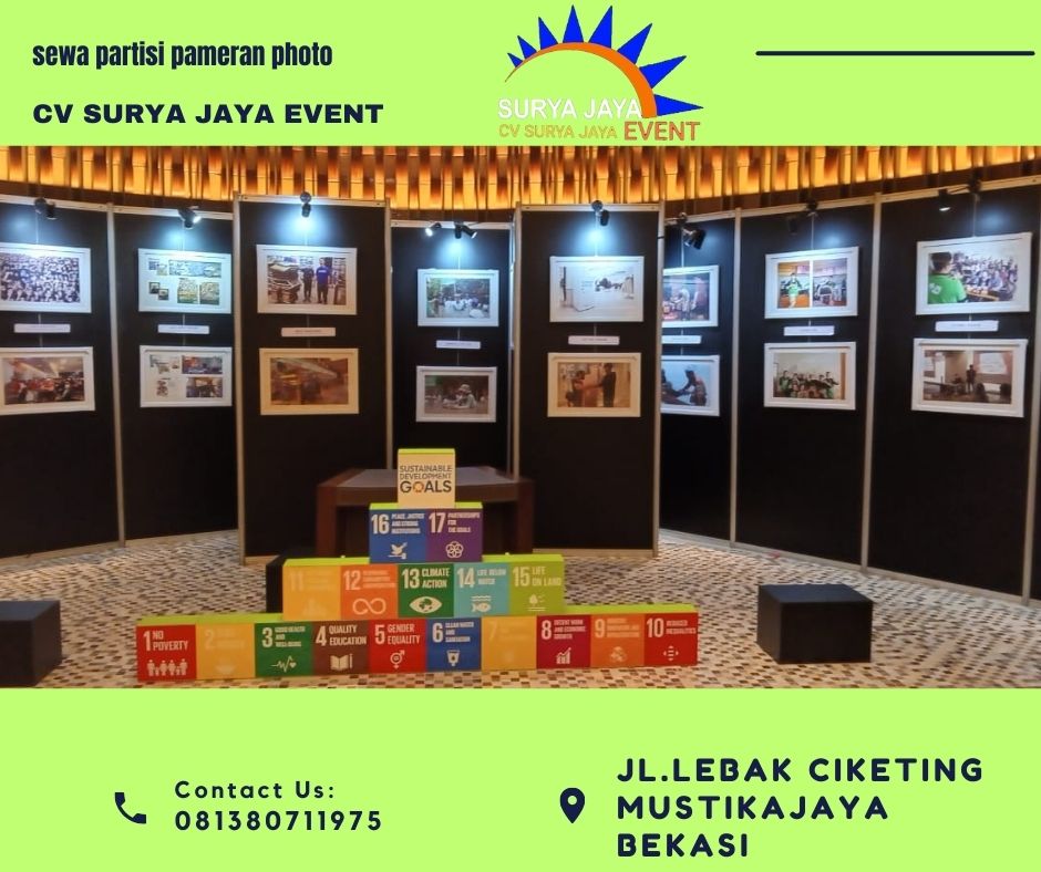 Sewa Partisi Panel Photo Pameran Jakarta Bekasi