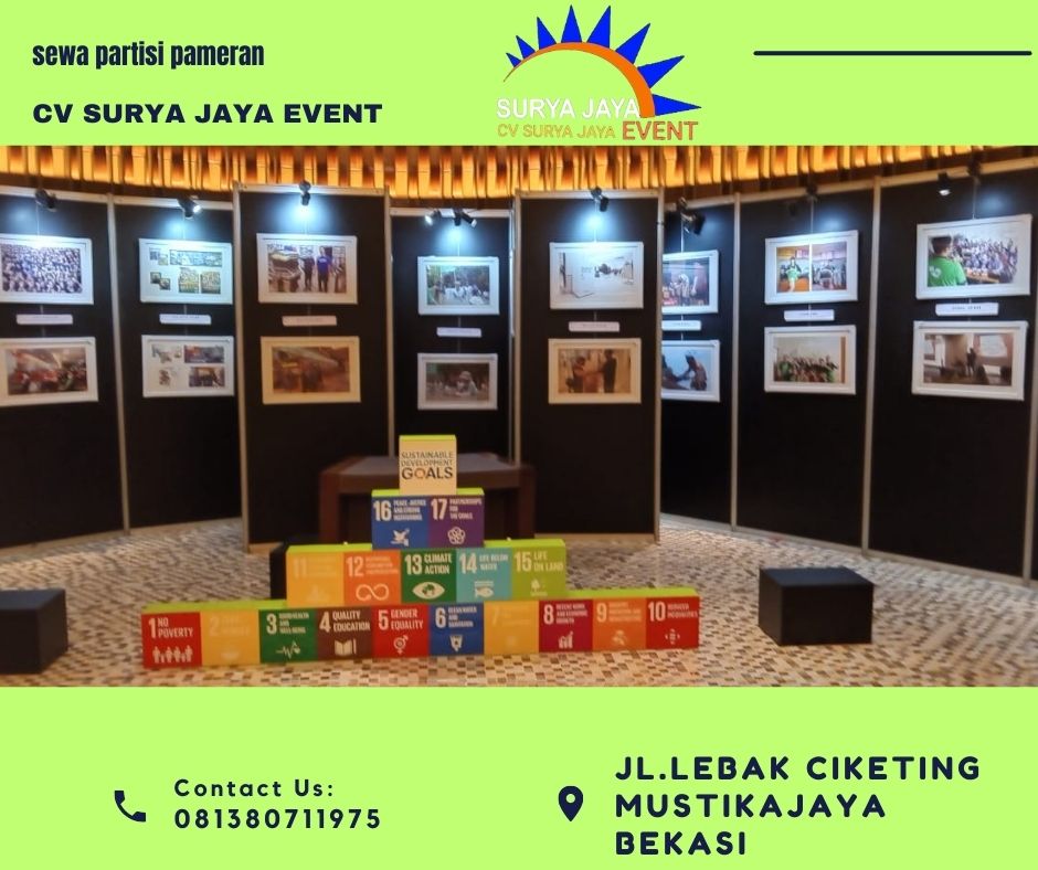 Sewa Partisi Panel Photo Pameran Jakarta Bekasi