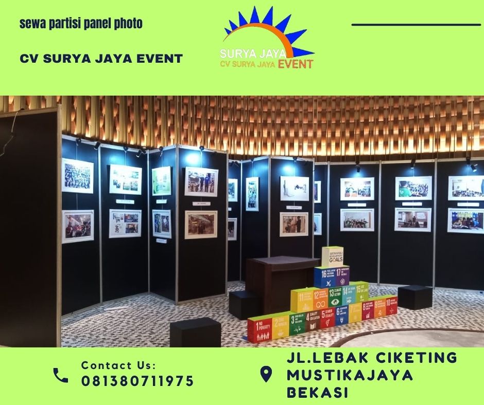 Sewa Partisi Panel Photo Pameran Jakarta Bekasi