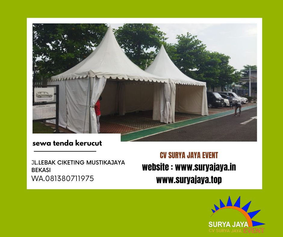 Sewa Tenda Kerucut Tebet Timur Tebet Jakarta Selatan