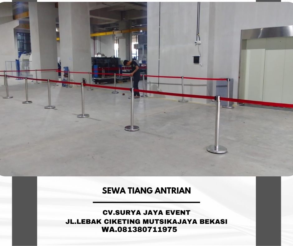 Sewa Tiang Antrian Cikoko Pancoran Jakarta Selatan