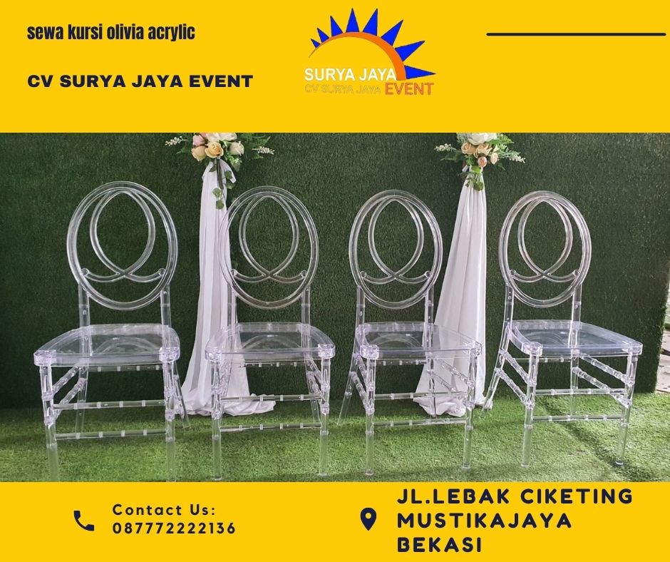 Sewa Kursi Acrylic Cakung Barat Cakung Jakarta Selatan