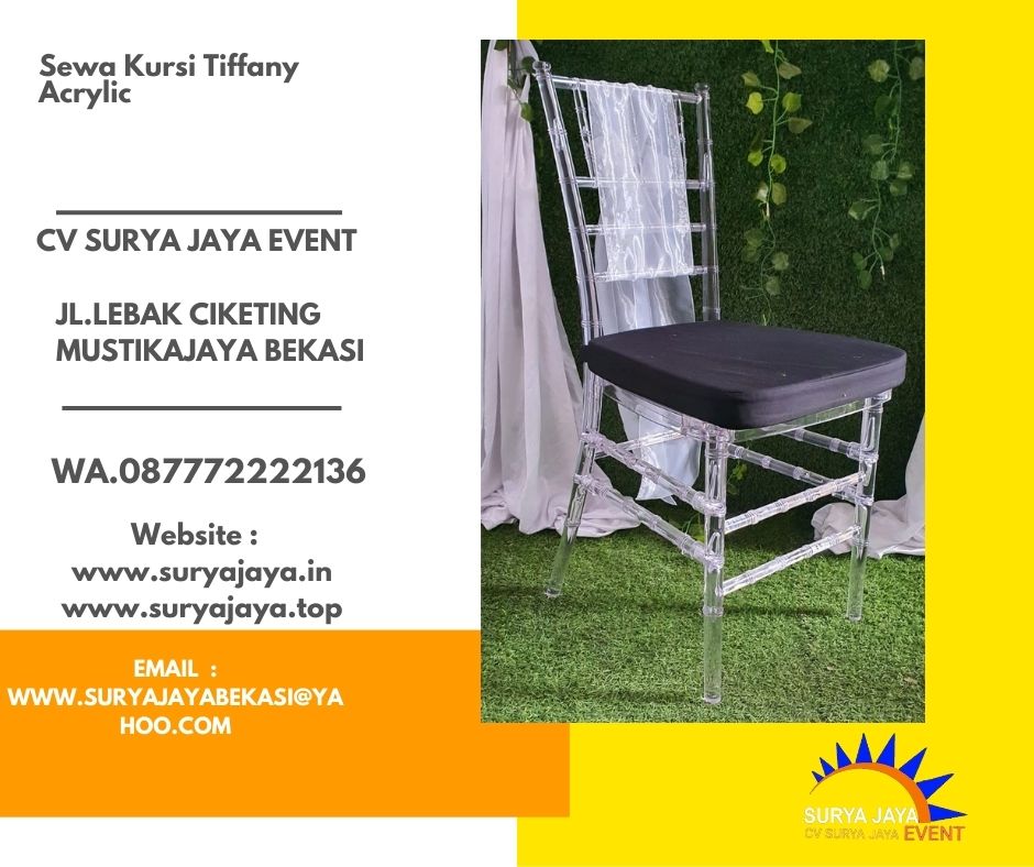 Sewa Kursi Akrilik Malaka Jaya Duren Sawit Jakarta Timur