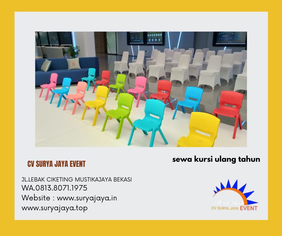Sewa Kursi Anak Kampung Melayu Jatinegara Jakarta Timur