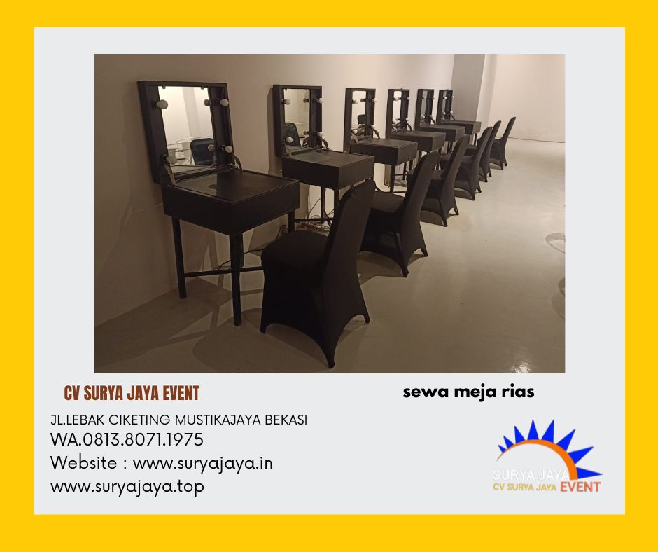 Sewa Meja Rias Cipinang Besar Utara Jatinegara Jakarta Timur