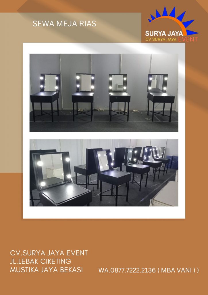 Sewa Meja Rias Tugu Selatan Koja Jakarta Utara