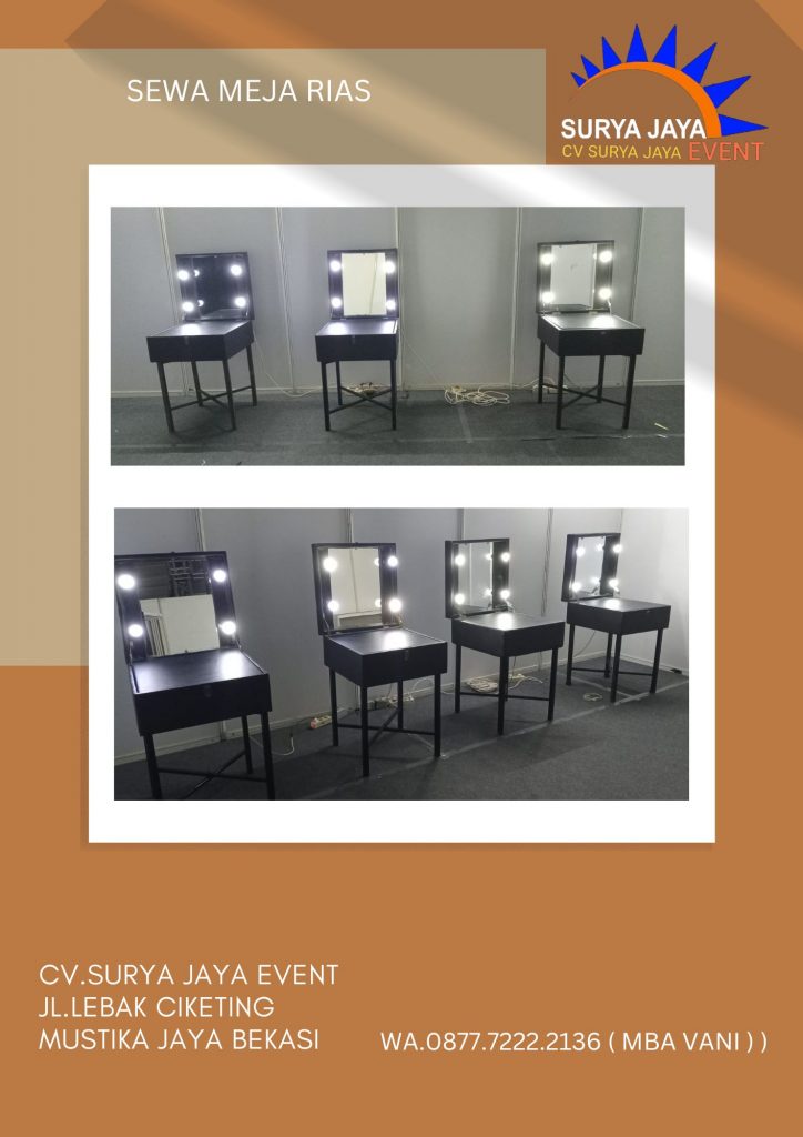 Sewa Meja Rias Tugu Selatan Koja Jakarta Utara