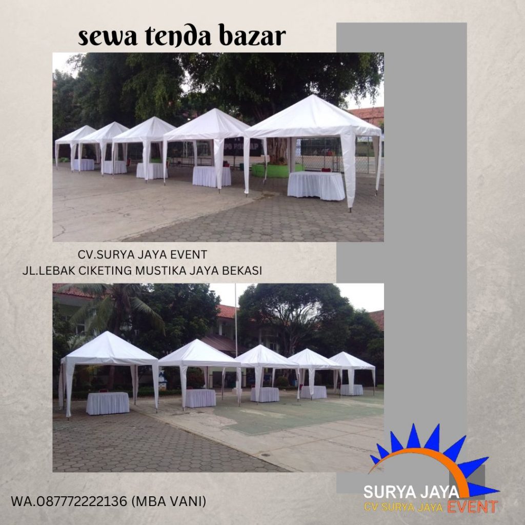 Sewa Tenda Bazar Duri Kosambi Cengkareng Jakarta Barat
