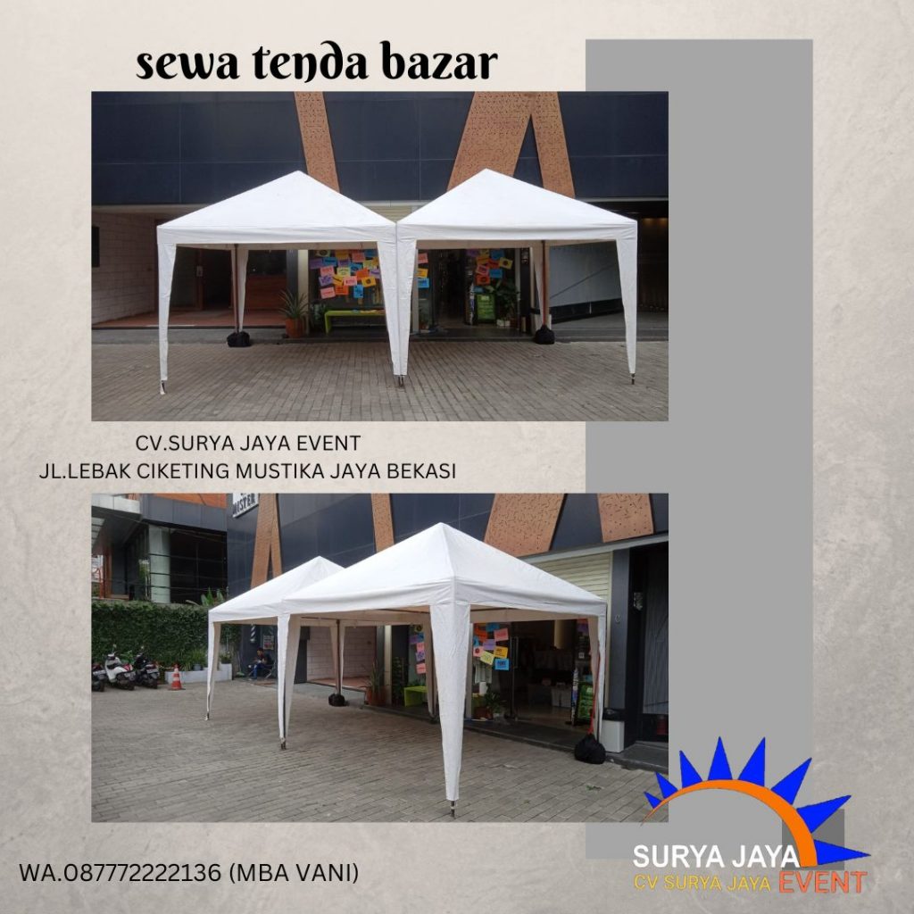 Sewa Tenda Bazar Duri Kosambi Cengkareng Jakarta Barat