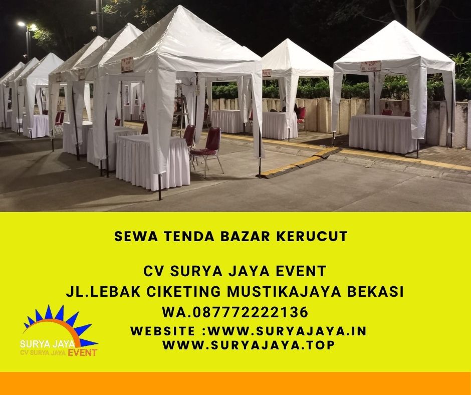 Sewa Tenda Bazar Grogol Utara Kebayoran Lama Jakarta Selatan