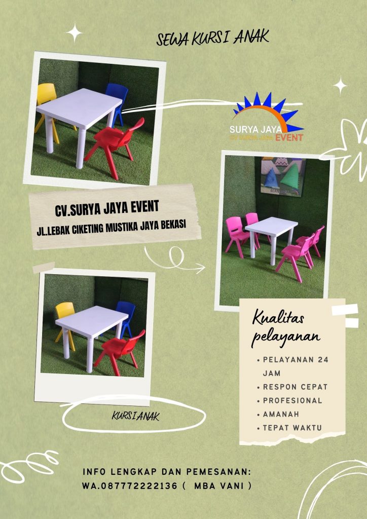 Sewa Kursi Anak Duri Kosambi Cengkareng Jakarta Barat