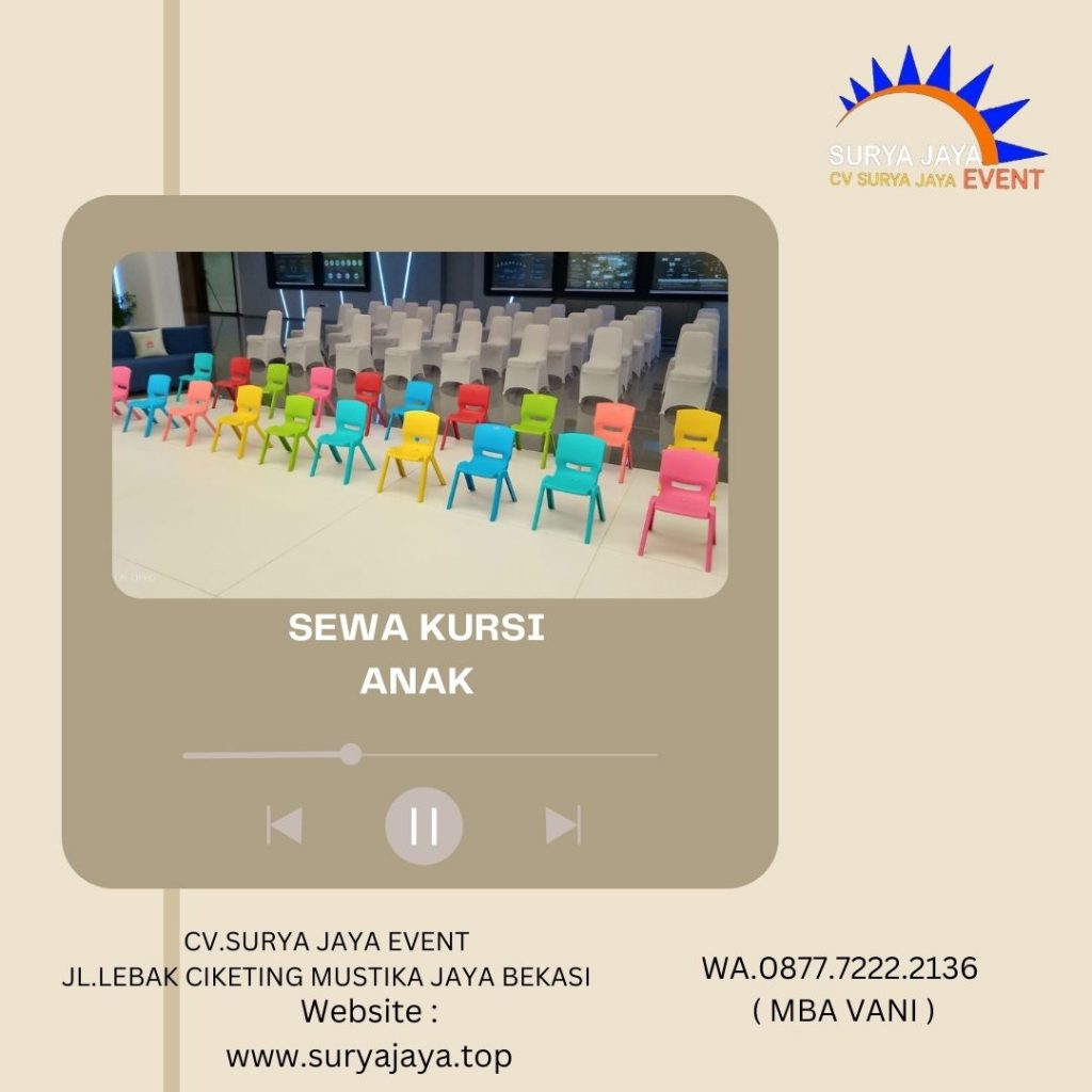 Sewa Kursi Anak Kalibata Pancoran Jakarta Selatan