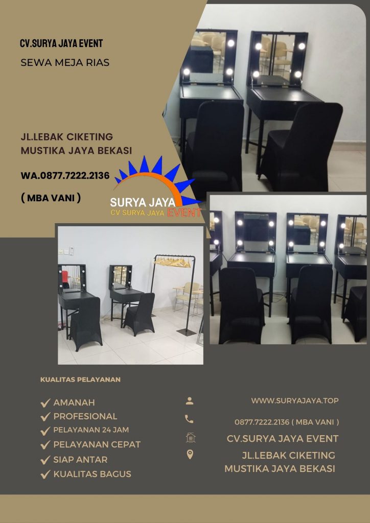 Sewa Meja Rias Sunter Agung Tanjung Priok Jakarta Utara