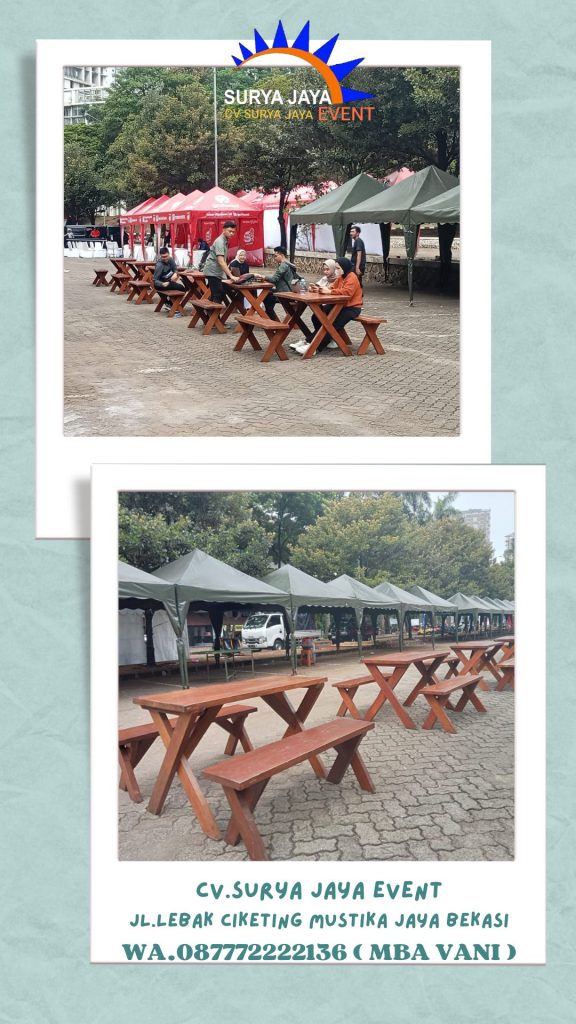 Sewa Meja Taman Pasar Baru Sawah Besar Jakarta Pusat