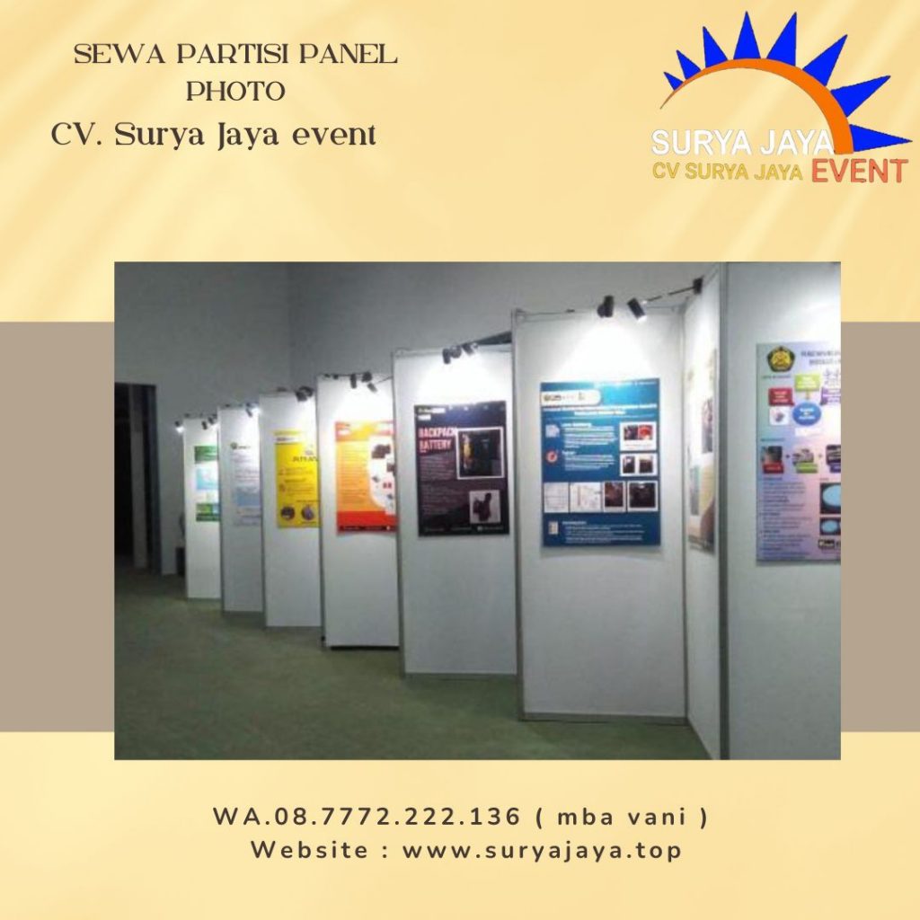 Sewa Partisi Pameran Manggarai Tebet Jakarta Selatan