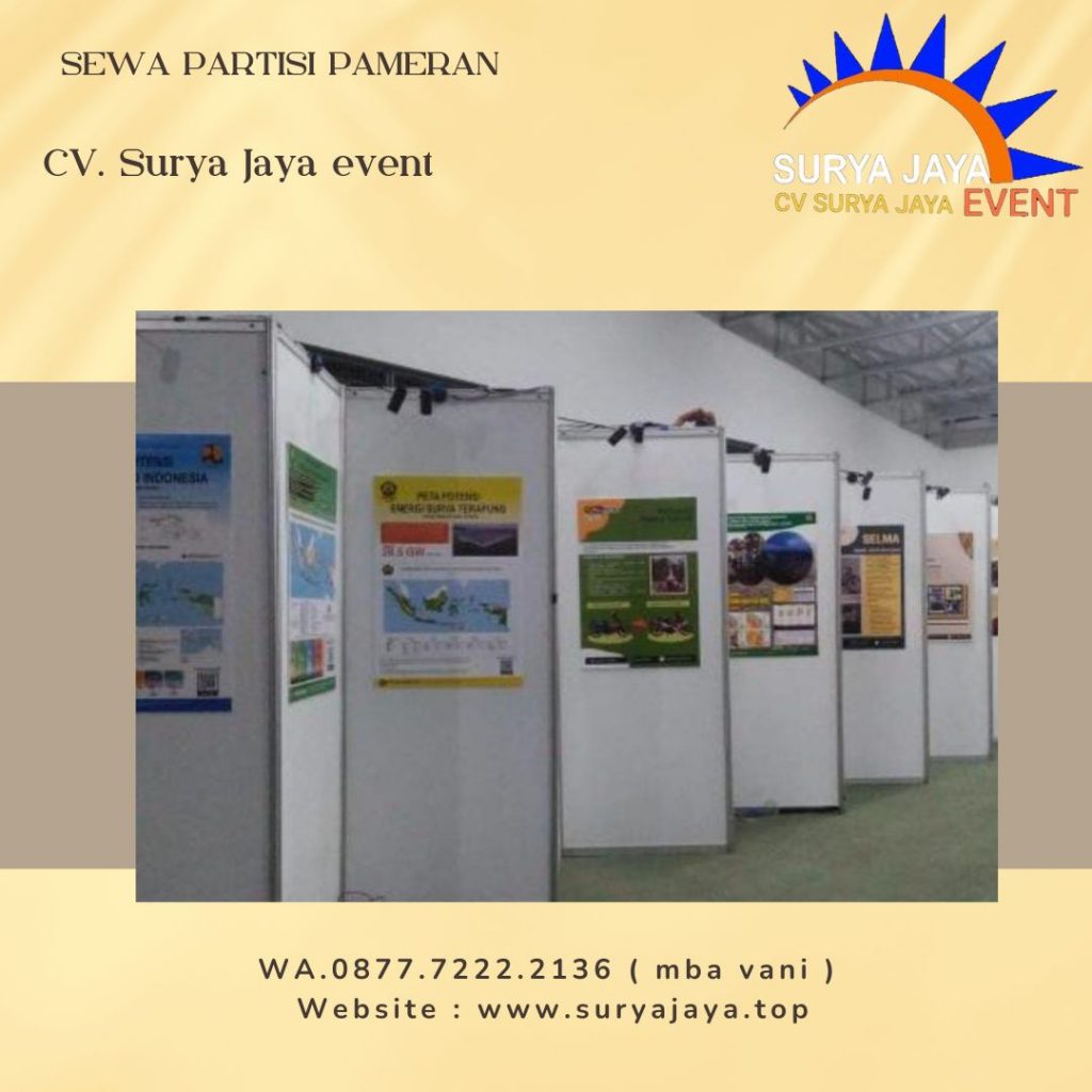 Sewa Partisi Pameran Manggarai Tebet Jakarta Selatan