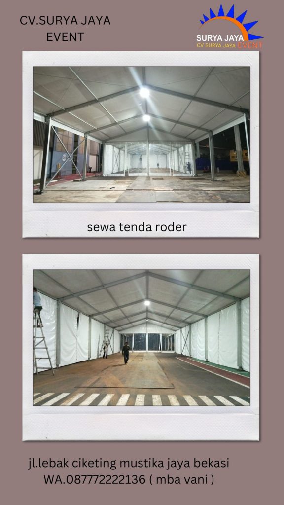 Sewa Tenda Roder Cakung Jakarta Timur