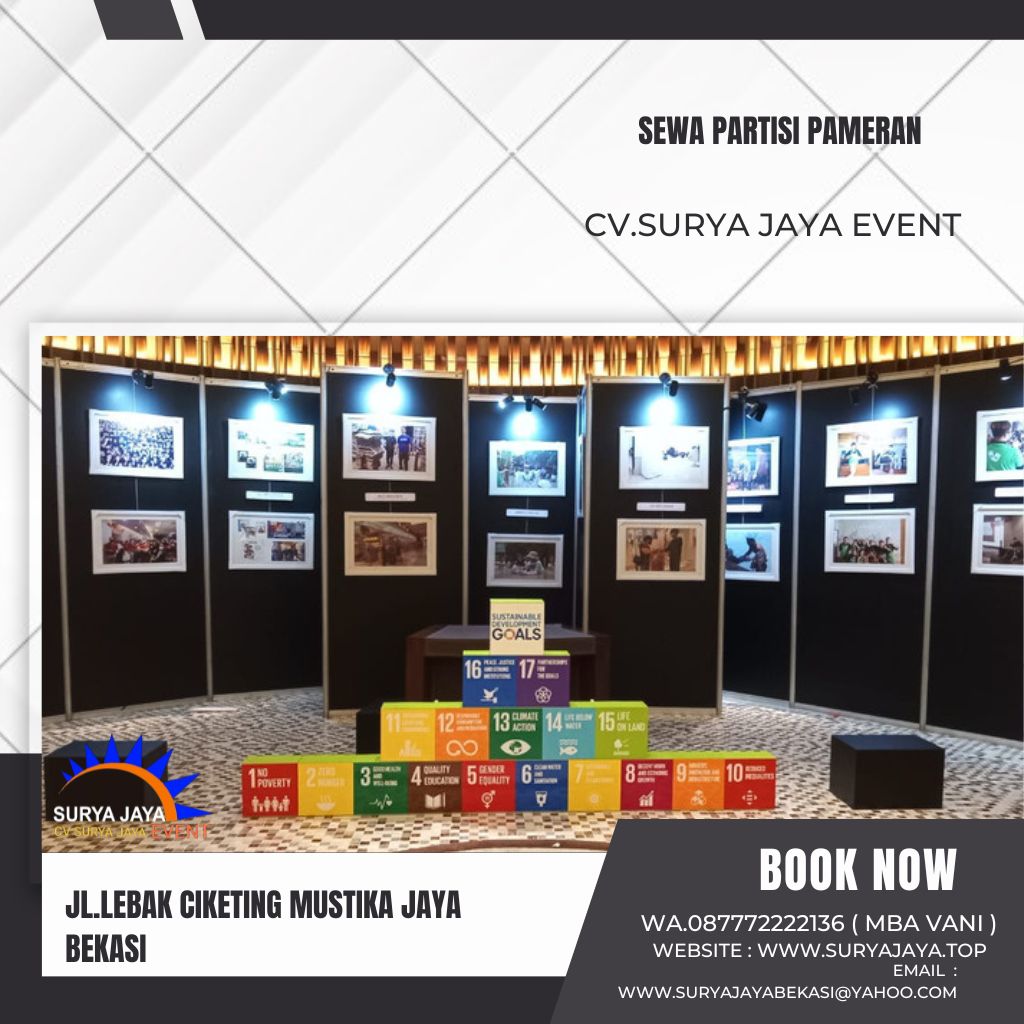 Menyewakan Partisi Untuk Acara Apa Saja Di Jabodetabek