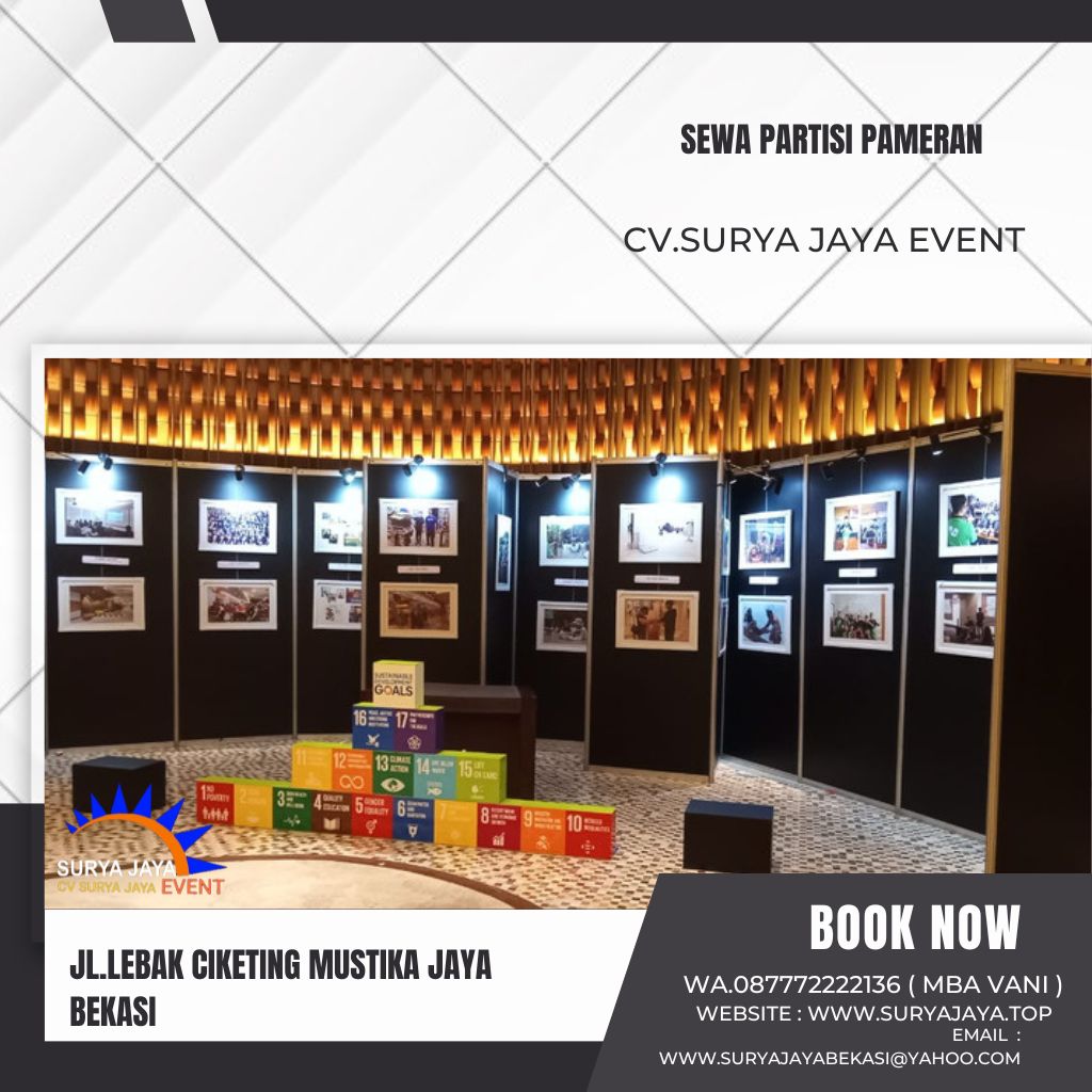 Menyewakan Partisi Untuk Acara Apa Saja Di Jabodetabek