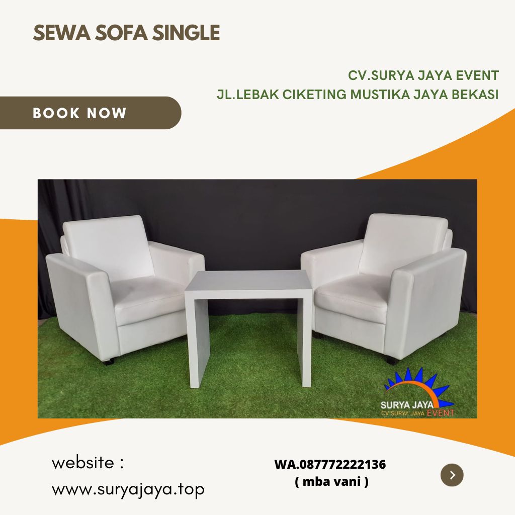 Menyewakan Sofa Untuk Acara Di East Jakarta Industrial Park