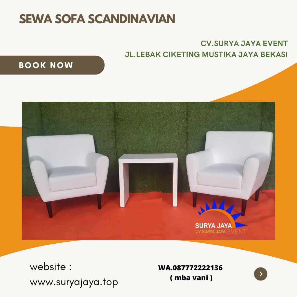 Menyewakan Sofa Untuk Acara Di East Jakarta Industrial Park