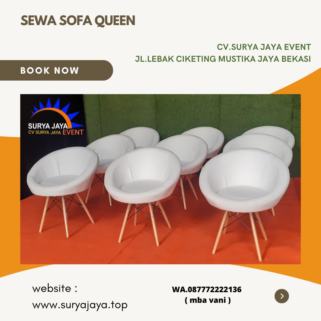 Menyewakan Sofa Untuk Acara Di East Jakarta Industrial Park