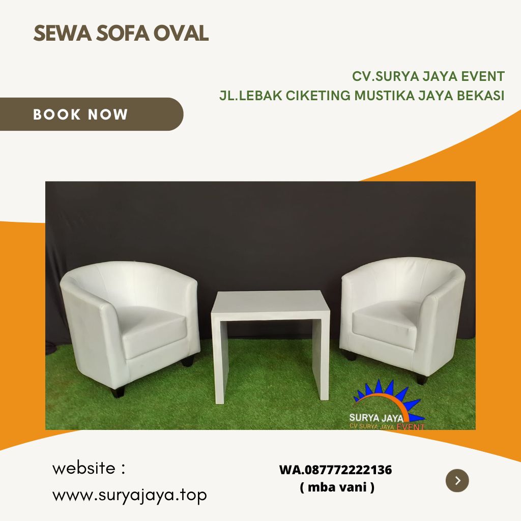 Menyewakan Sofa Untuk Acara Di East Jakarta Industrial Park