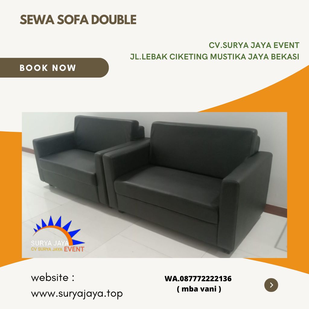 Menyewakan Sofa Untuk Acara Di East Jakarta Industrial Park