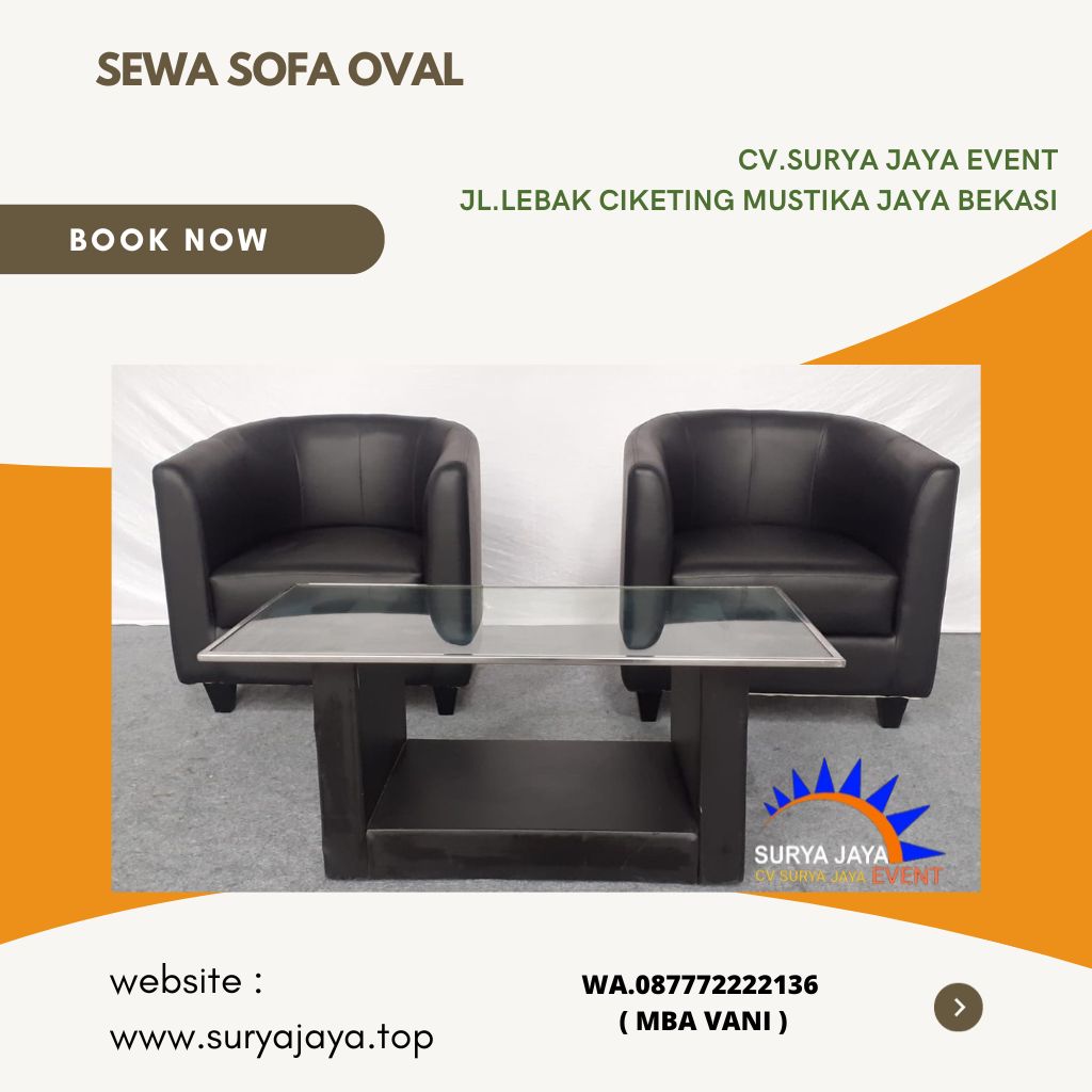 Menyewakan Sofa Untuk Acara Di East Jakarta Industrial Park