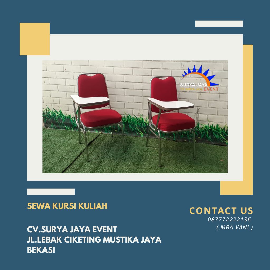 Rental Kursi Kuliah Di Cilegon Banten Harga Murah