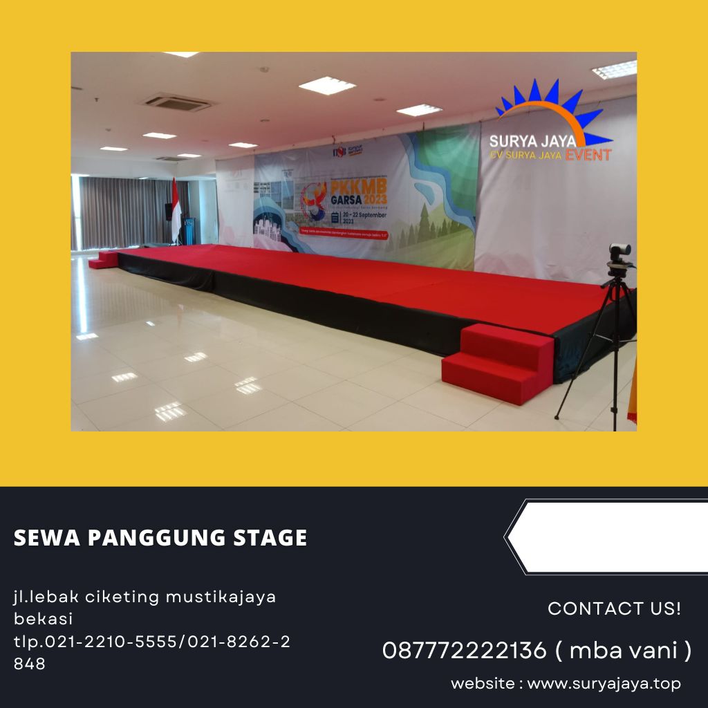 Rental Panggung Di Kawasan Industri Marunda Bekasi