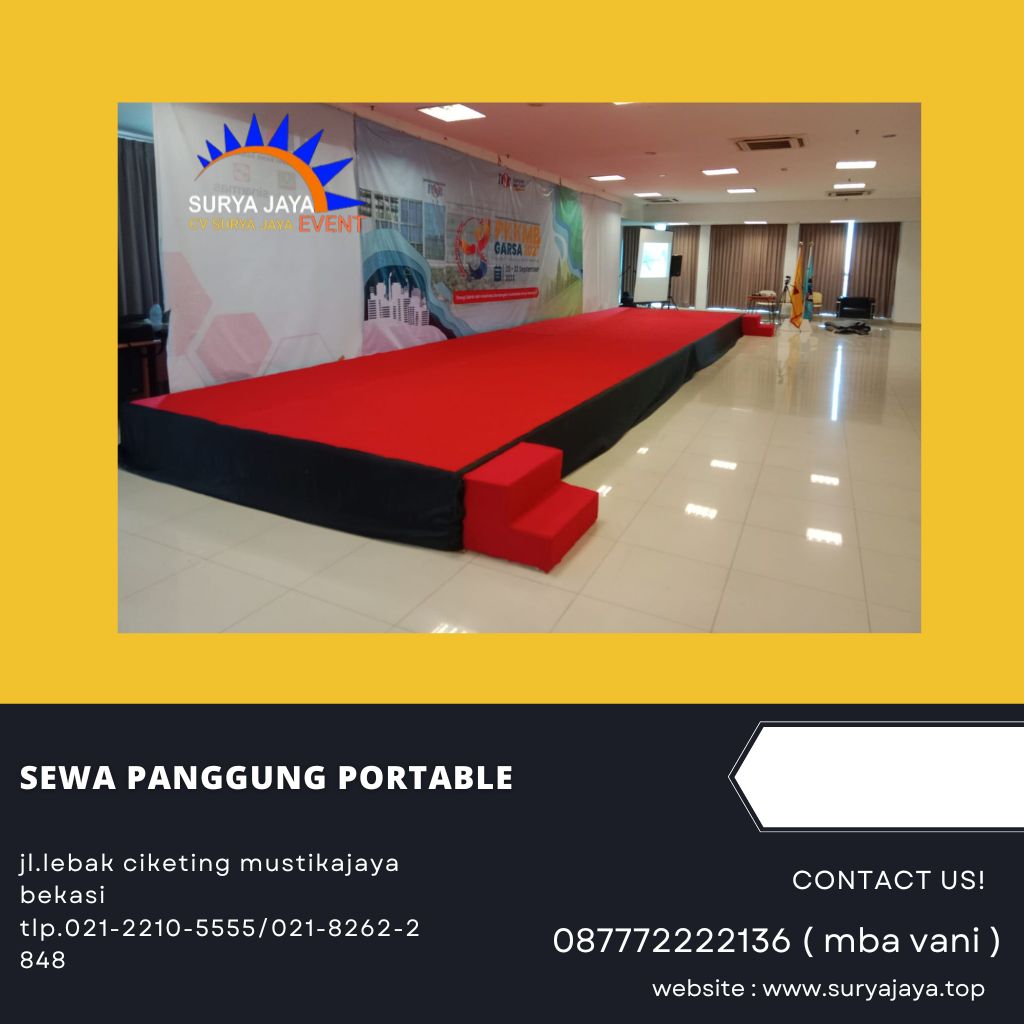 Rental Panggung Di Kawasan Industri Marunda Bekasi