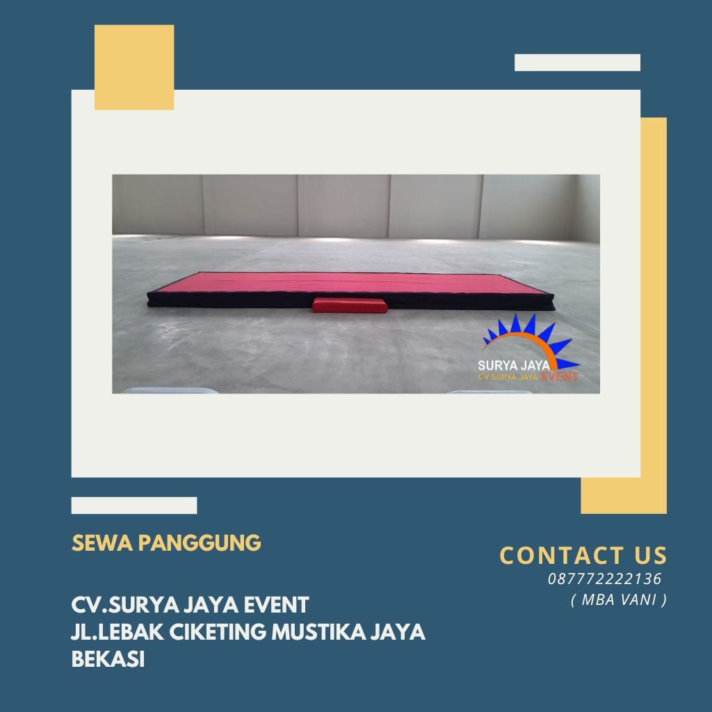 Rental Panggung Gembong Balaraja Tangerang Siap Bongkar Pasang