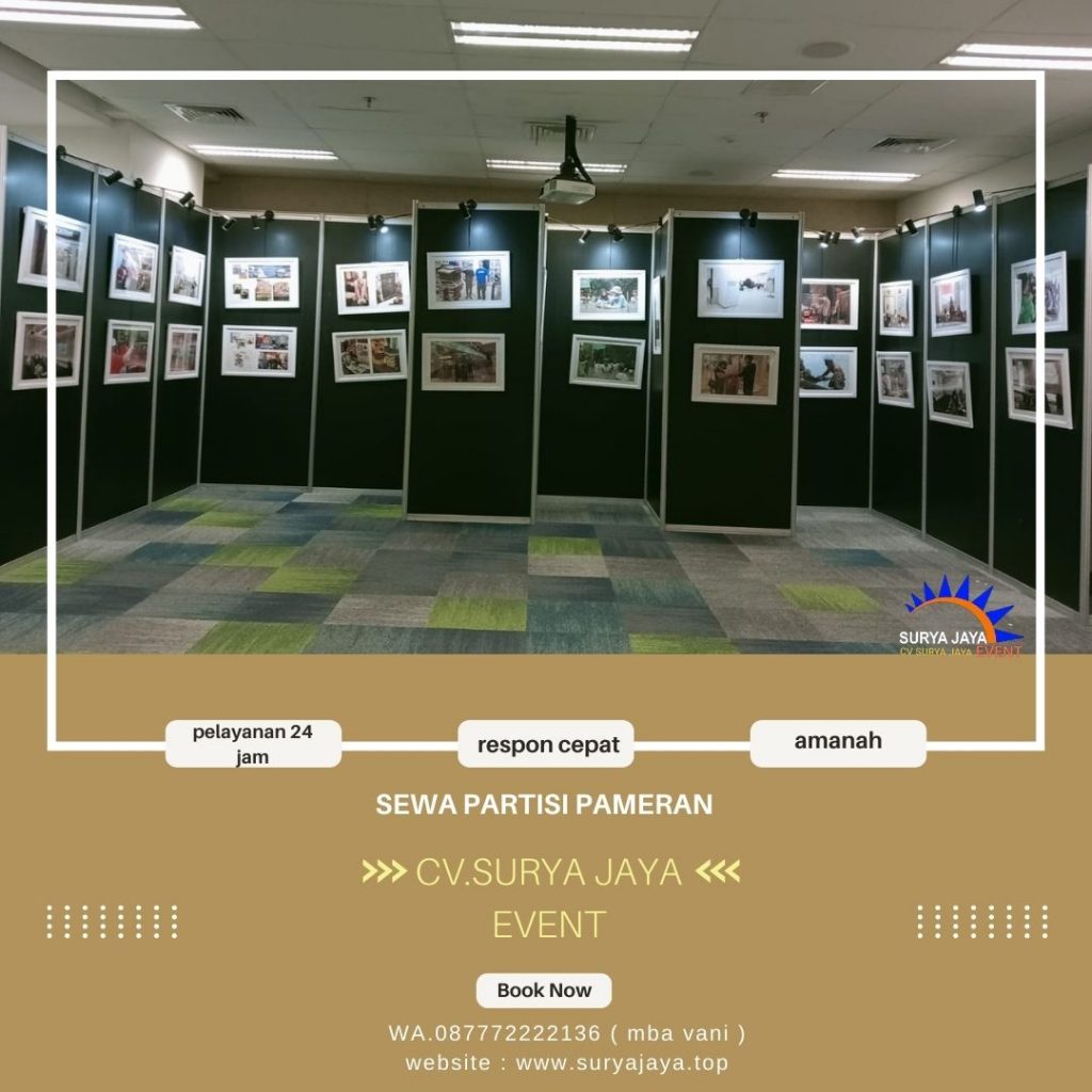 Rental Partisi Pameran Di Kawasan Industri Sentul Bogor