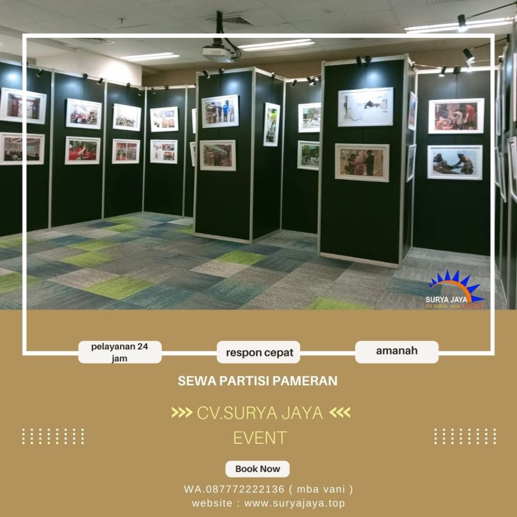 Rental Partisi Pameran Di Kawasan Industri Sentul Bogor