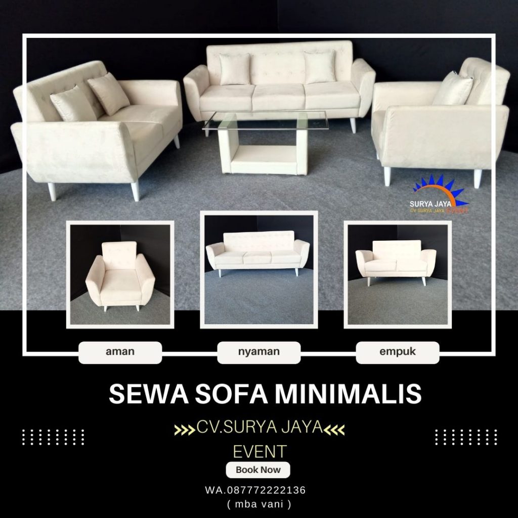 Rental Sofa Minimalis Di Kawasan Industri Sentul Bogor