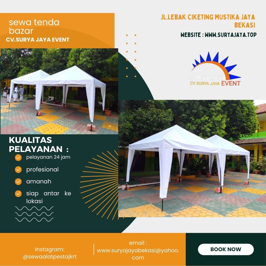 Rental Tenda Bazar Di Kawasan Industri Hacaca Business Park Bekasi