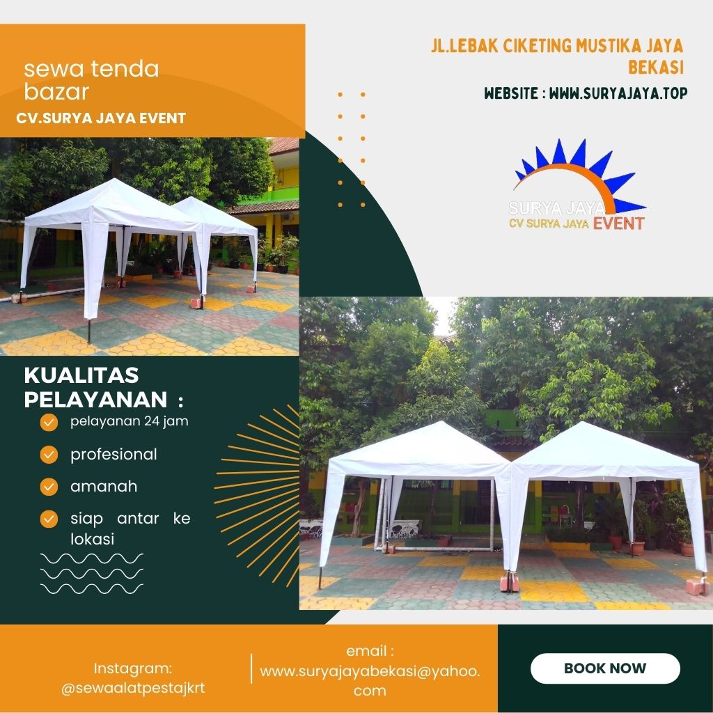 Rental Tenda Bazar Di Kawasan Industri Hacaca Business Park Bekasi