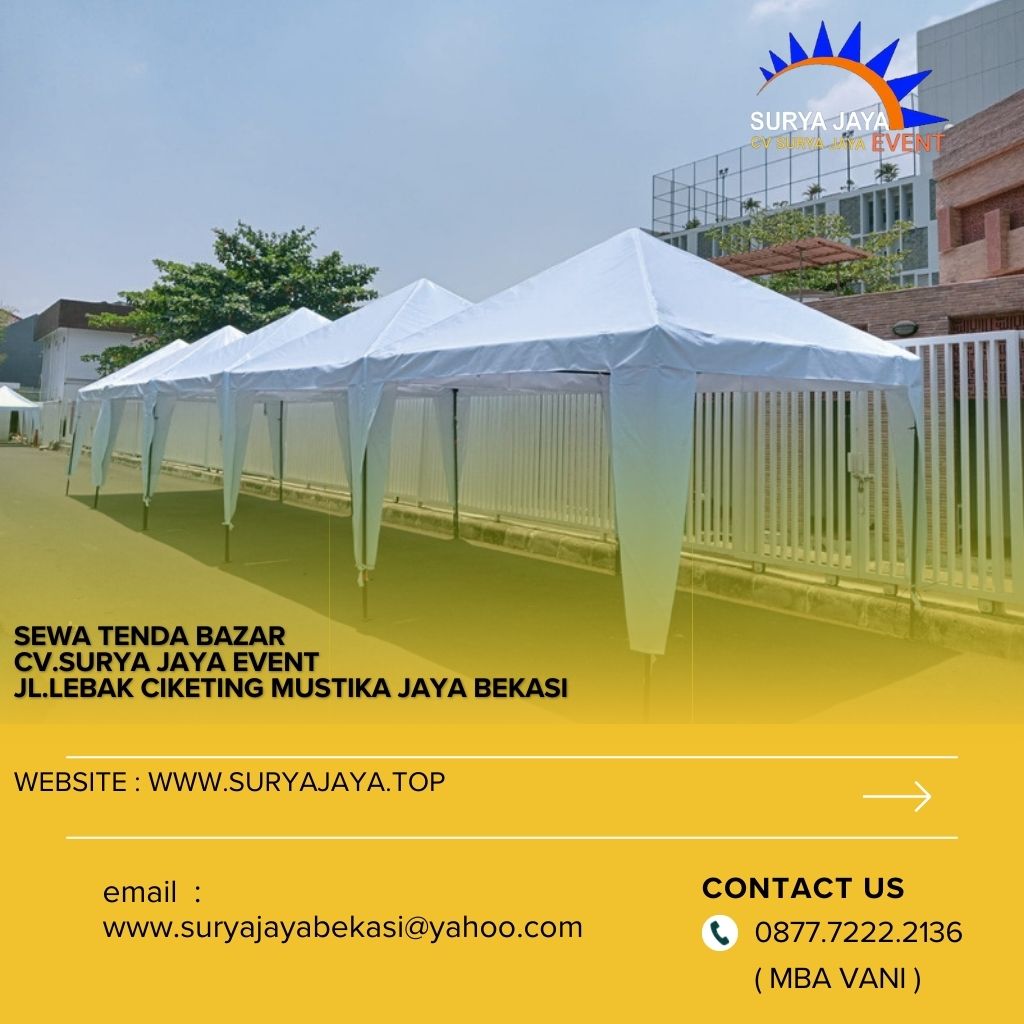 Rental Tenda Bazar East Jakarta Industrial Park Siap Kirim