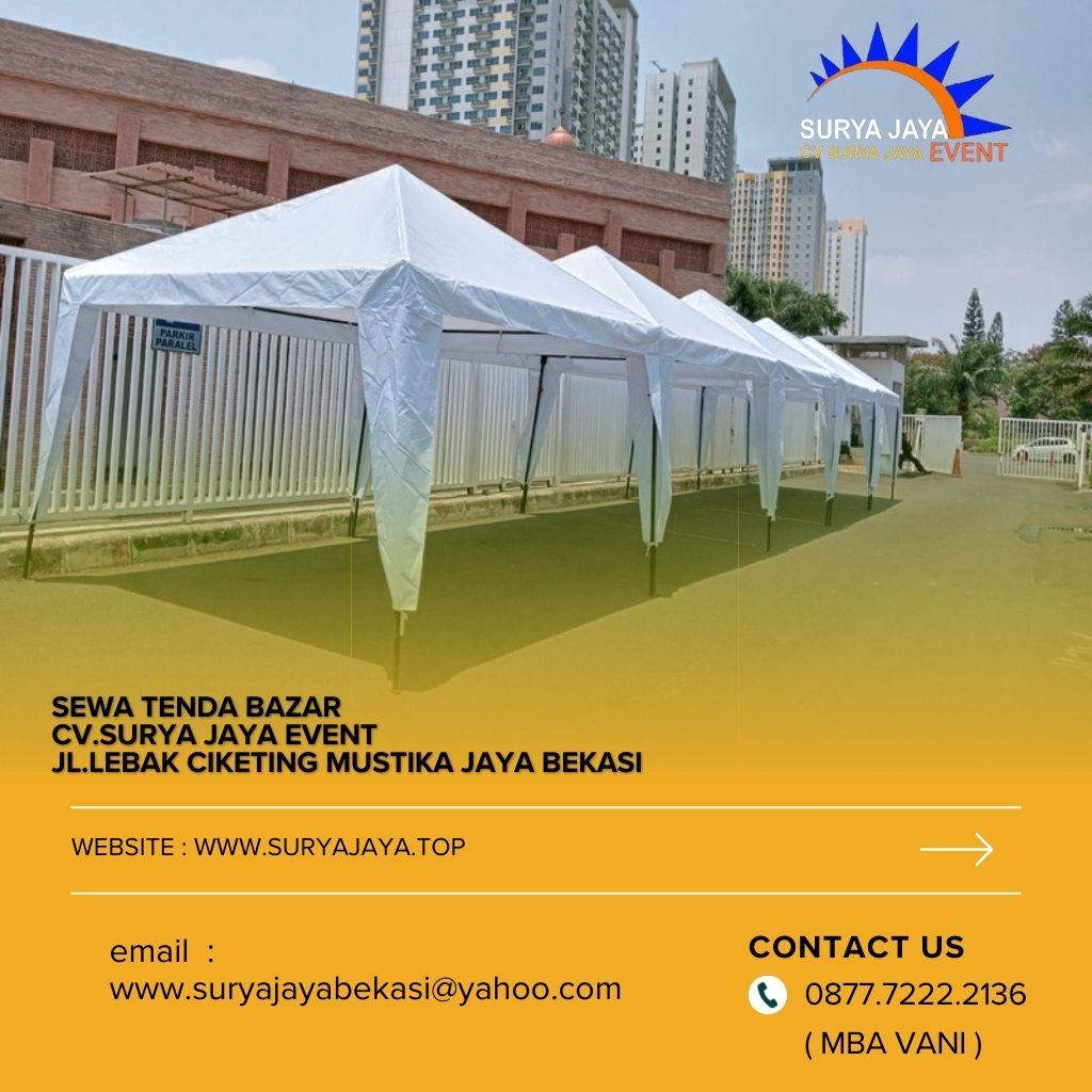 Rental Tenda Bazar East Jakarta Industrial Park Siap Kirim